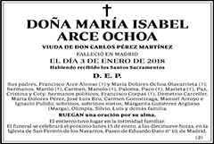 María Isabel Arce Ochoa